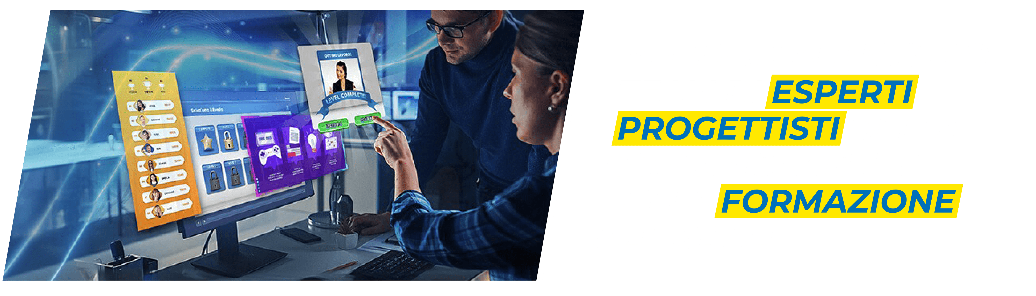 Affidati al nostro team di esperti progettisti della comunicazione e della formazione aziendale